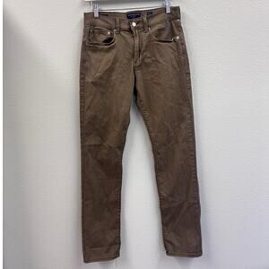 LEVIS Men's Brown Chino Pants Slim Straight 30 x 32